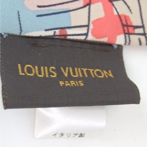 Louis Vuitton Silk Bando Scarf - Picture 14 of 15